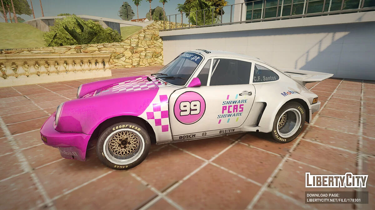 Porsche 911 RSR 3.3 (скинпак №6) / GTA San Andreas