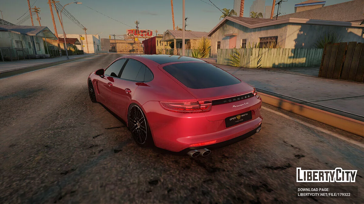 Porsche Panamera Turbo / GTA San Andreas