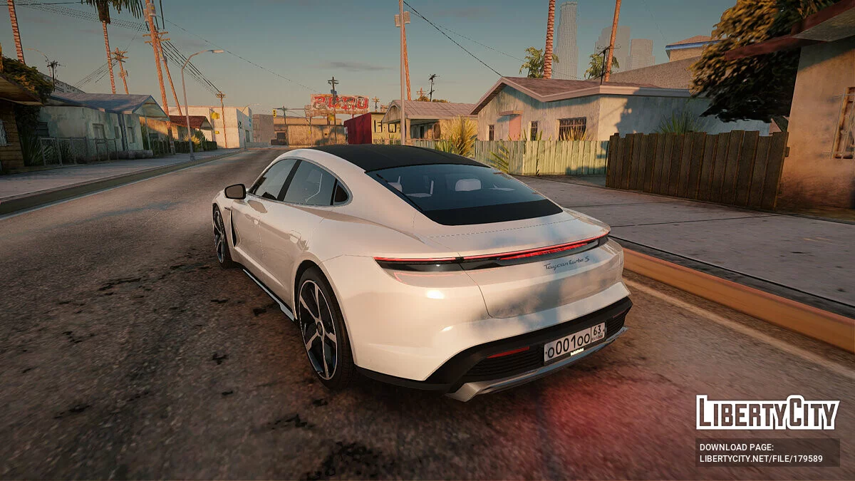Porsche Taycan Turbo S / GTA San Andreas