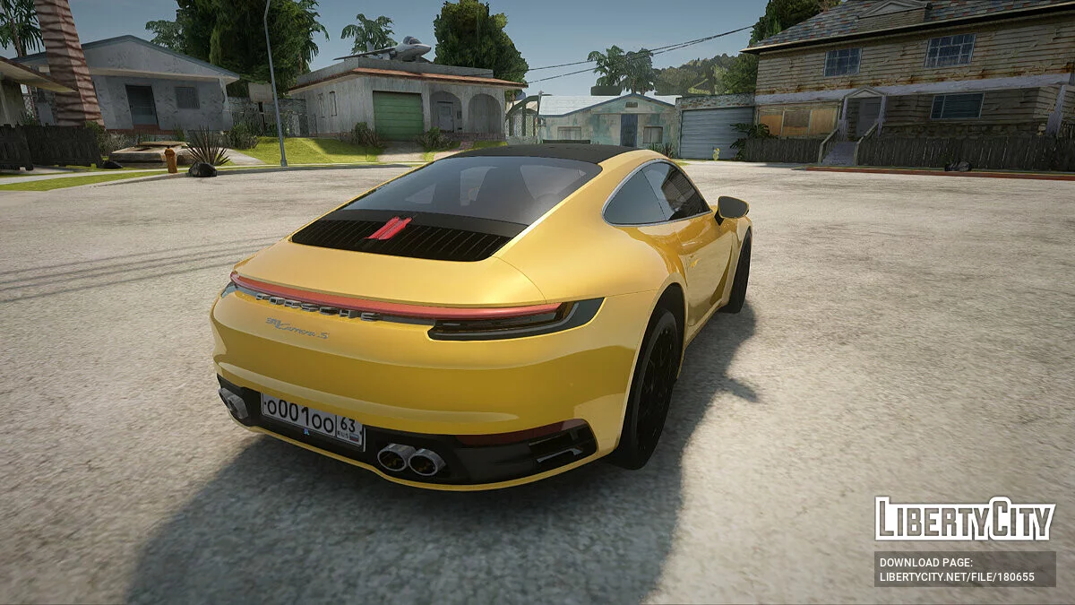 Porsche 911 Carrera S / GTA San Andreas