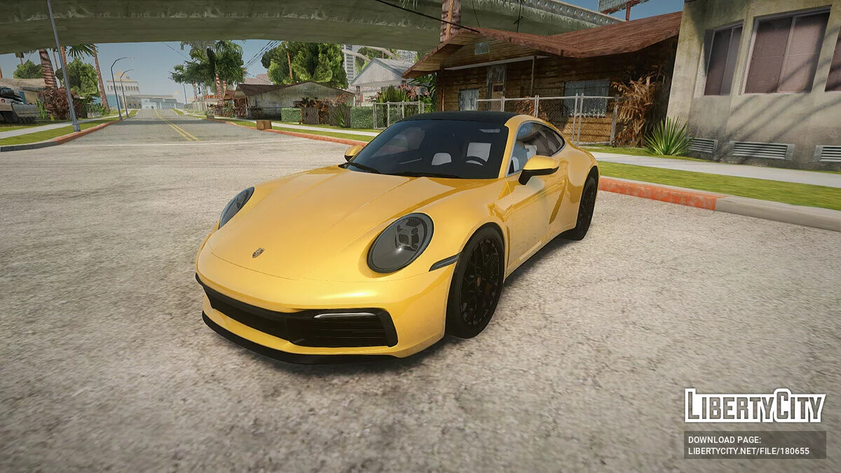 Porsche 911 Carrera S / GTA San Andreas