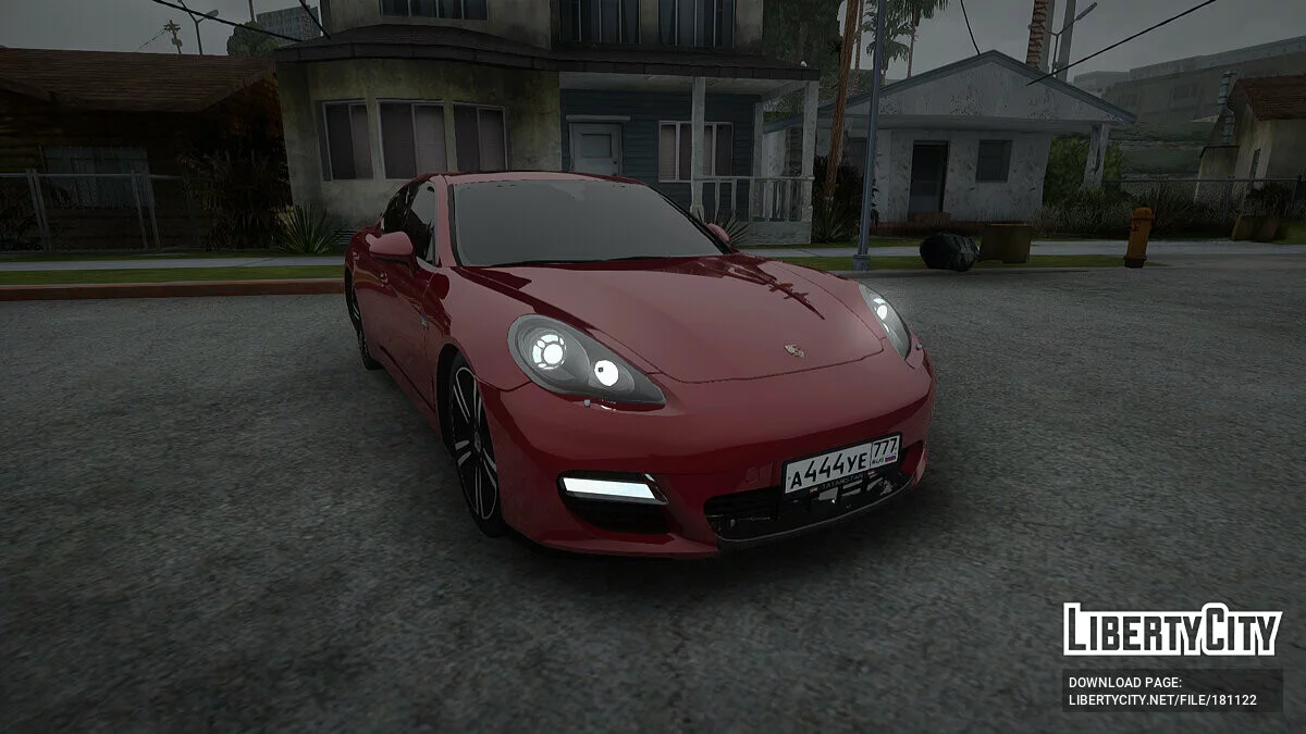 Porsche Panamera / GTA San Andreas