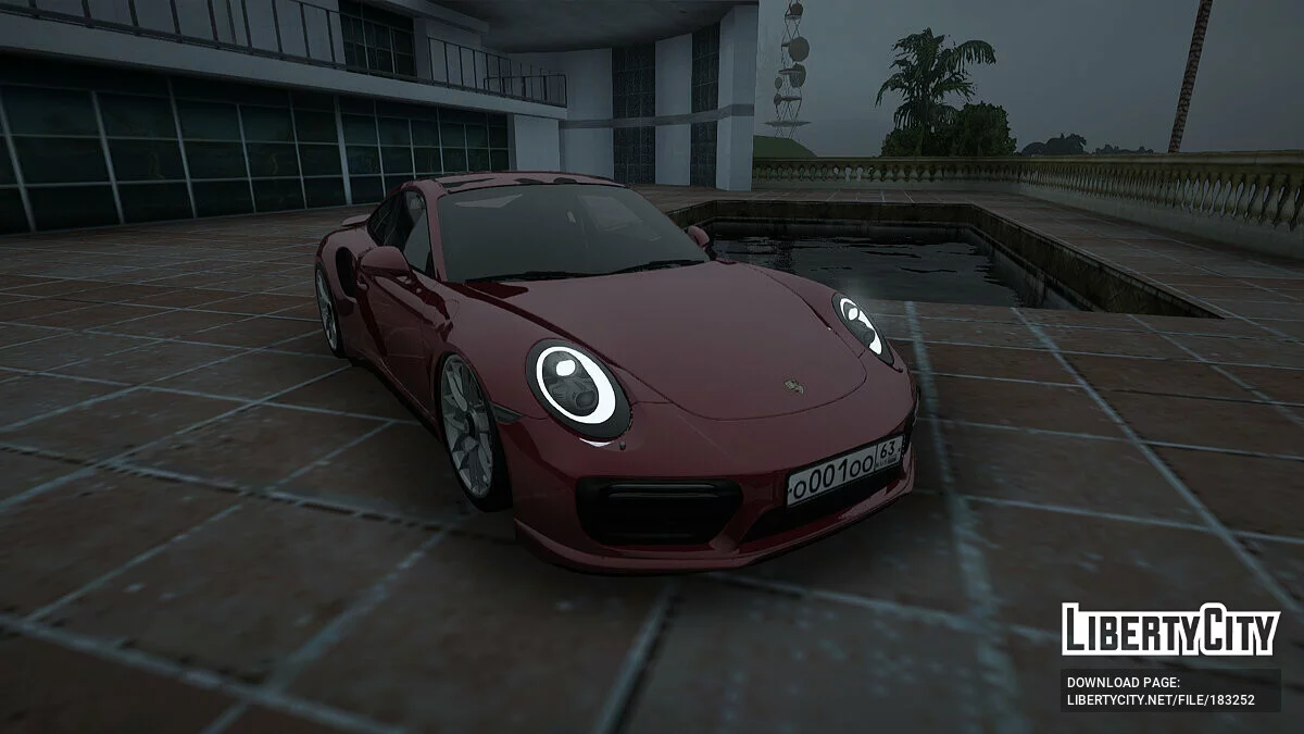 Porsche 911 Turbo S / GTA San Andreas