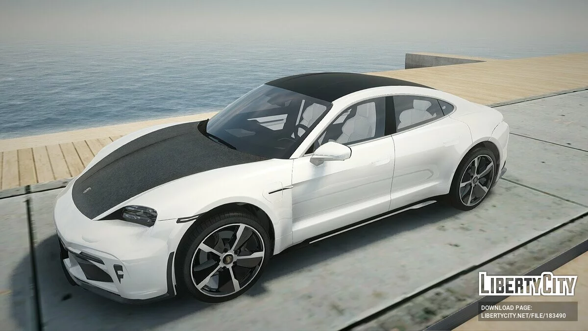 Porsche Taycan Turbo S / GTA San Andreas
