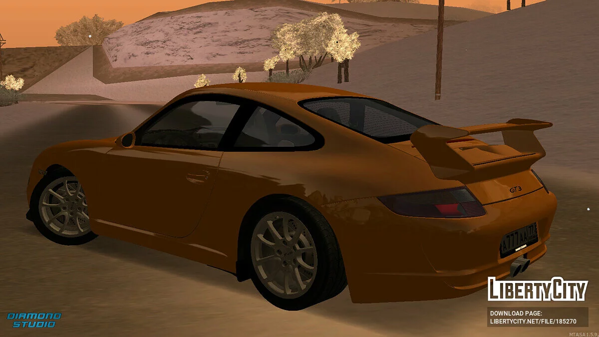 Porsche 911 GT3 (997) + CCD / GTA San Andreas