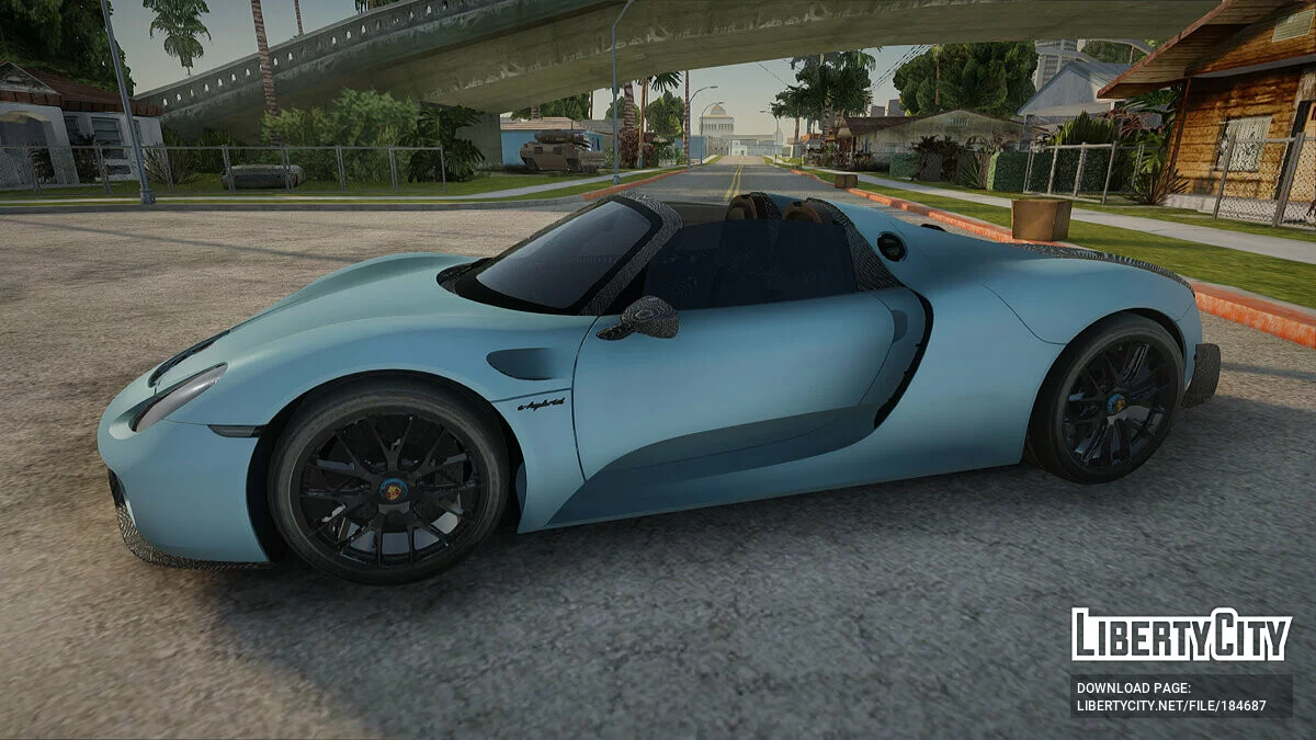 Porsche 918 Spyder / GTA San Andreas
