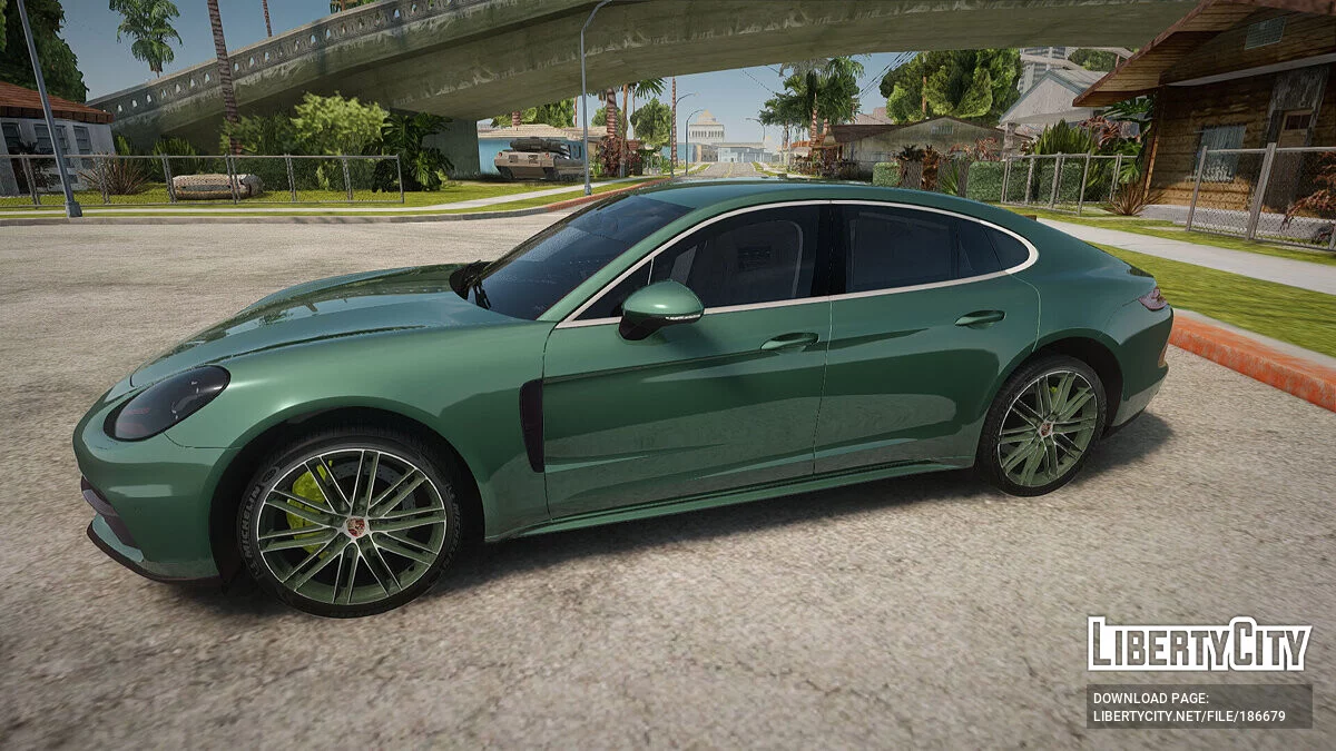 Porsche Panamera 2017 / GTA San Andreas