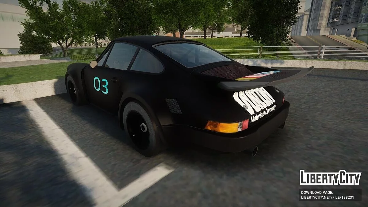 Porsche 911 Turbo NASCAR Monster Energy / GTA San Andreas