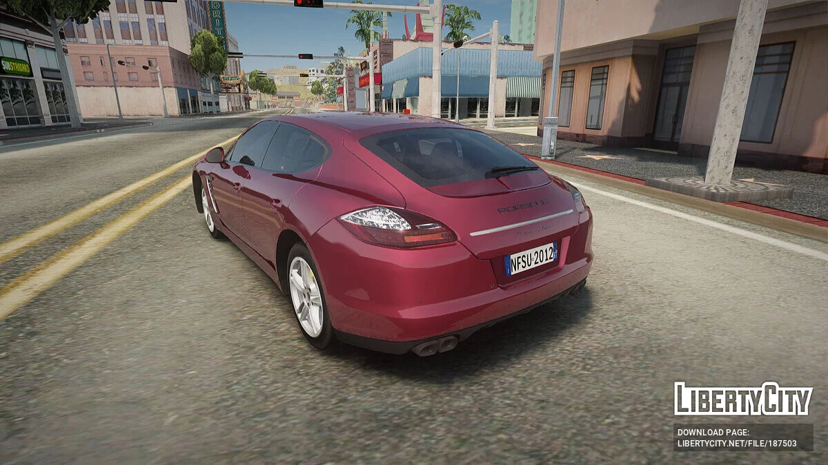 Porshe Panamera Turbo / GTA San Andreas