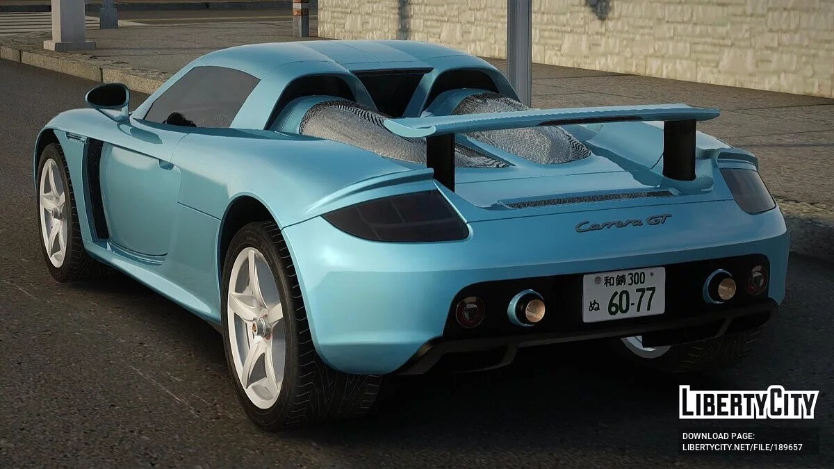 2003 Porsche Carrera GT Undercover Police / GTA San Andreas