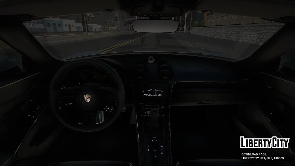 2016 Porsche 718 Boxster S / GTA San Andreas