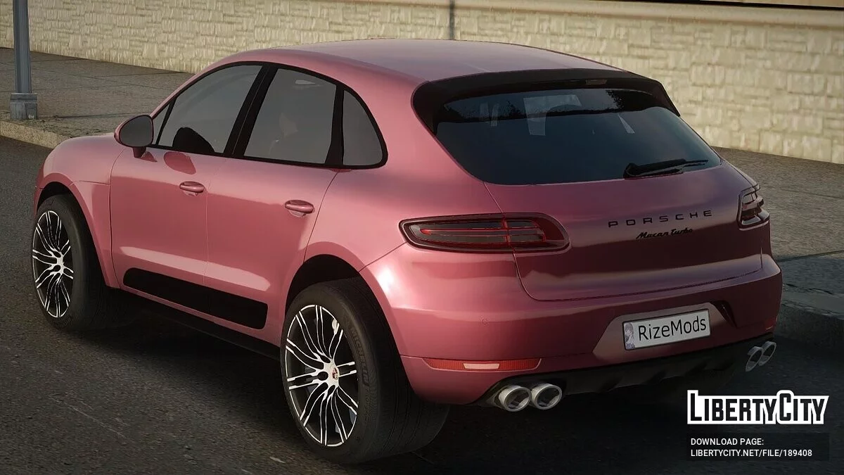 2016 Porsche Macan Turbo / GTA San Andreas