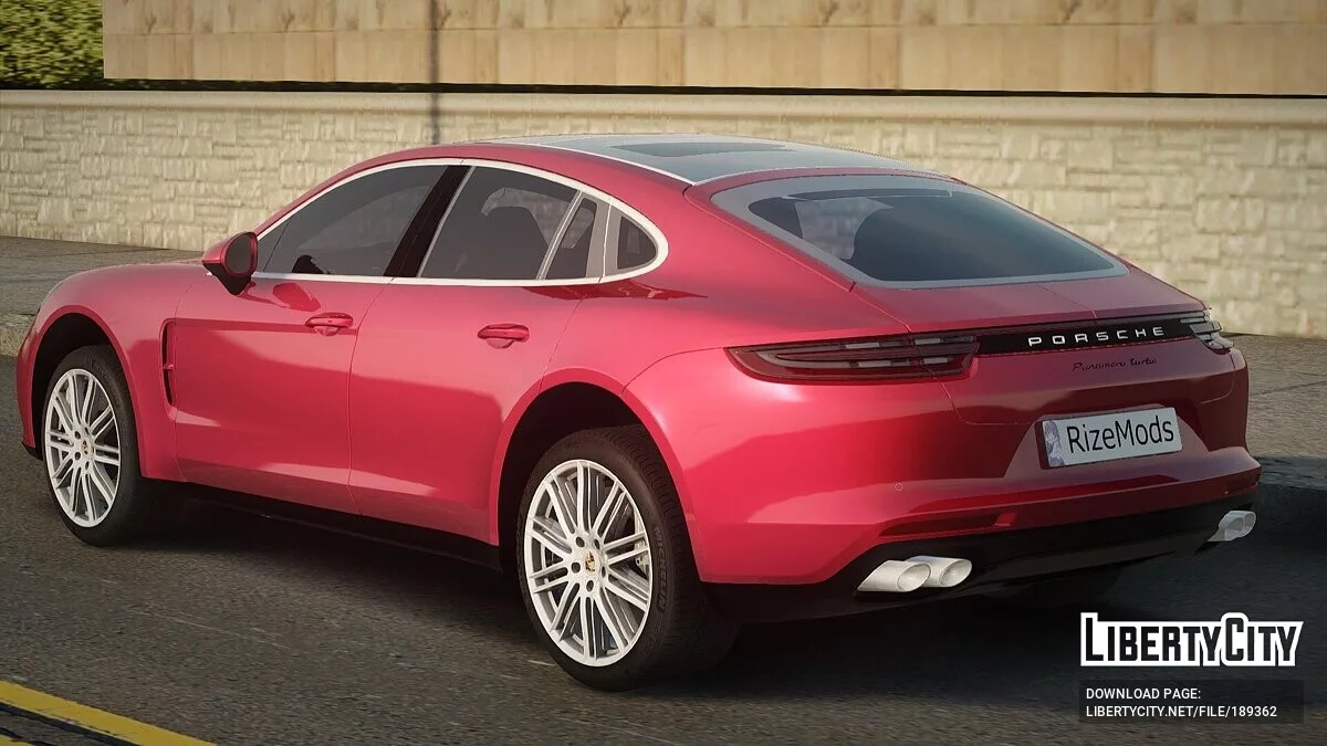 2017 Porsche Panamera Turbo / GTA San Andreas
