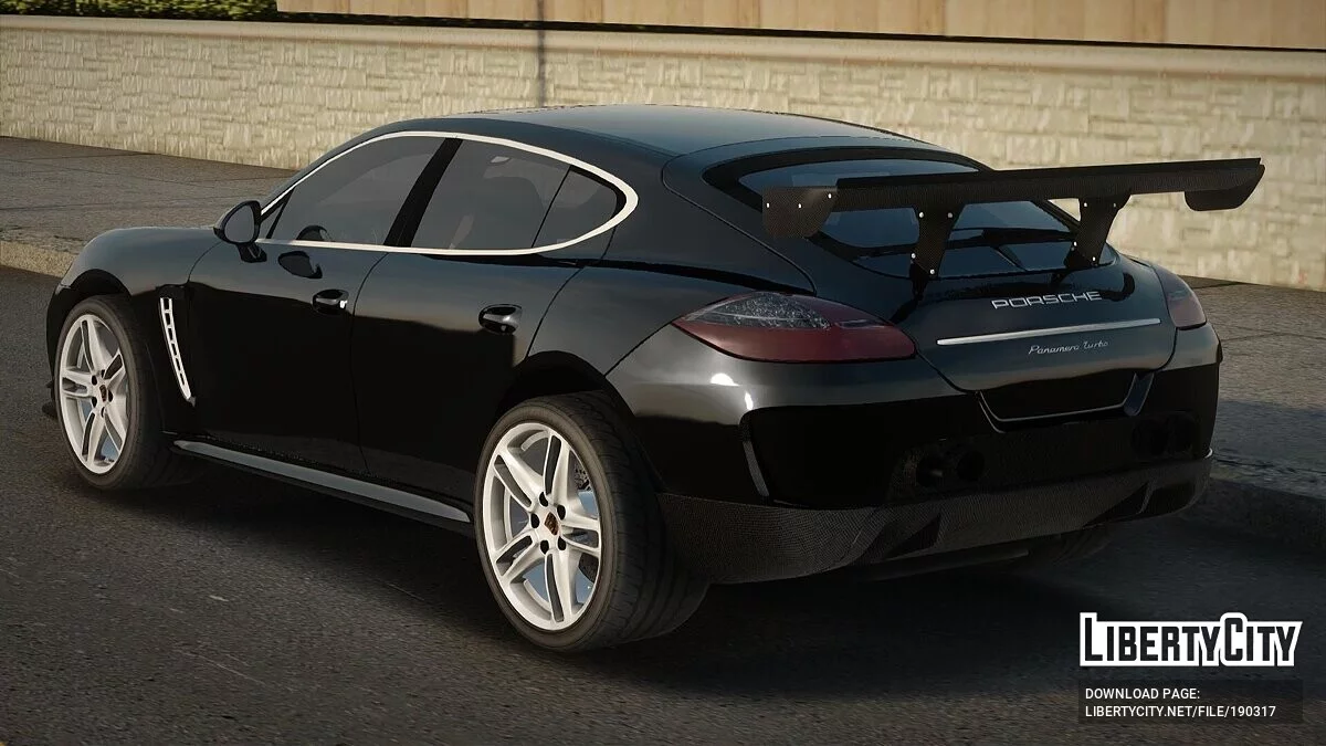 Porsche Panamera Turbo 2010 / GTA San Andreas