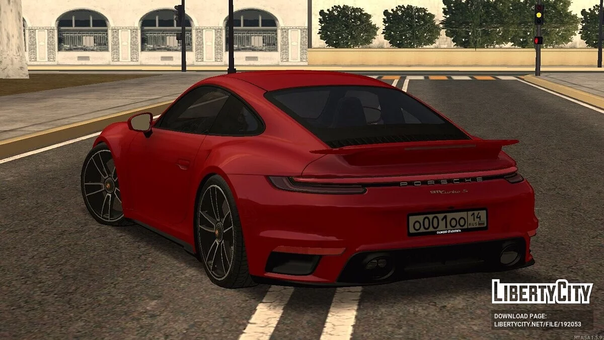 Porsche 911 Carrera S '19 + CCD / GTA San Andreas