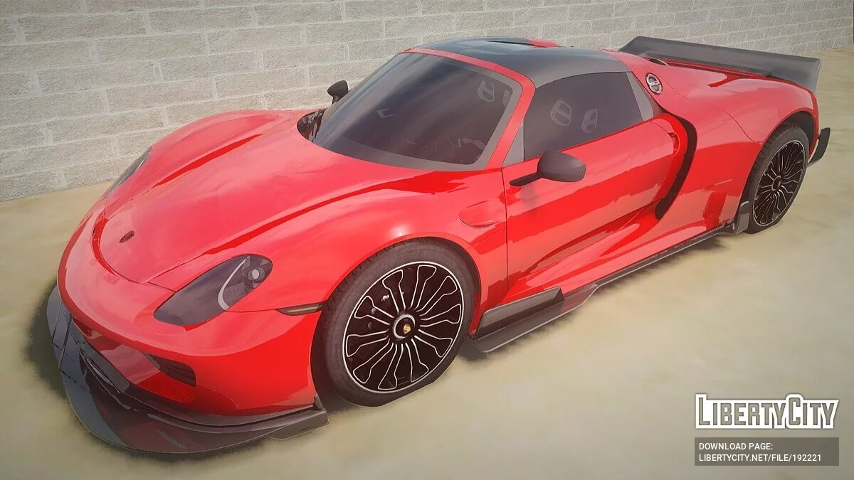 Porsche 918 / GTA San Andreas