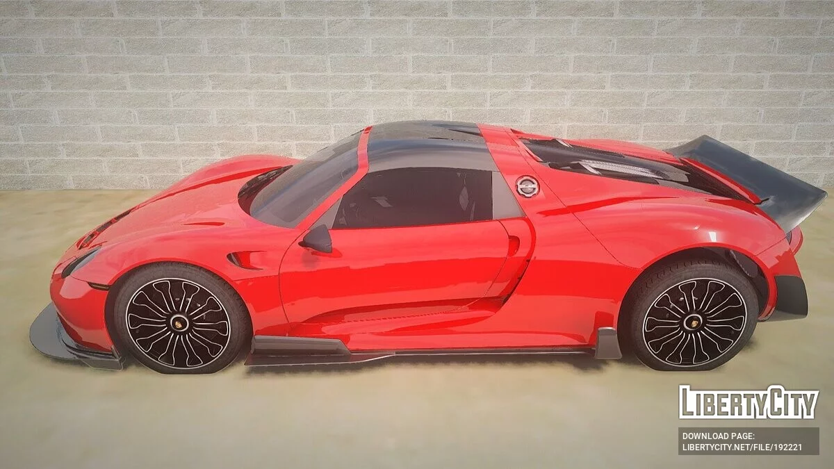 Porsche 918 / GTA San Andreas