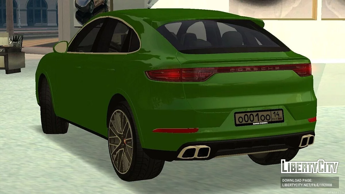 Porsche Cayenne Coupe Turbo + CCD / GTA San Andreas
