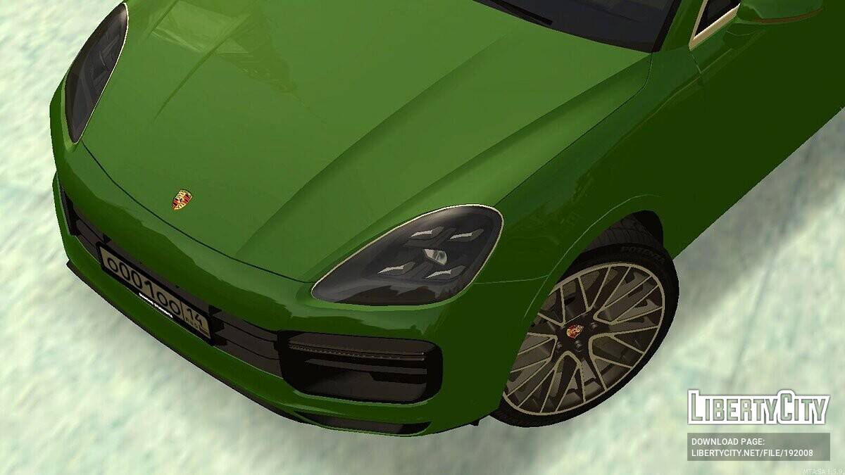 Скачать Porsche Cayenne Coupe Turbo + CCD для GTA San Andreas