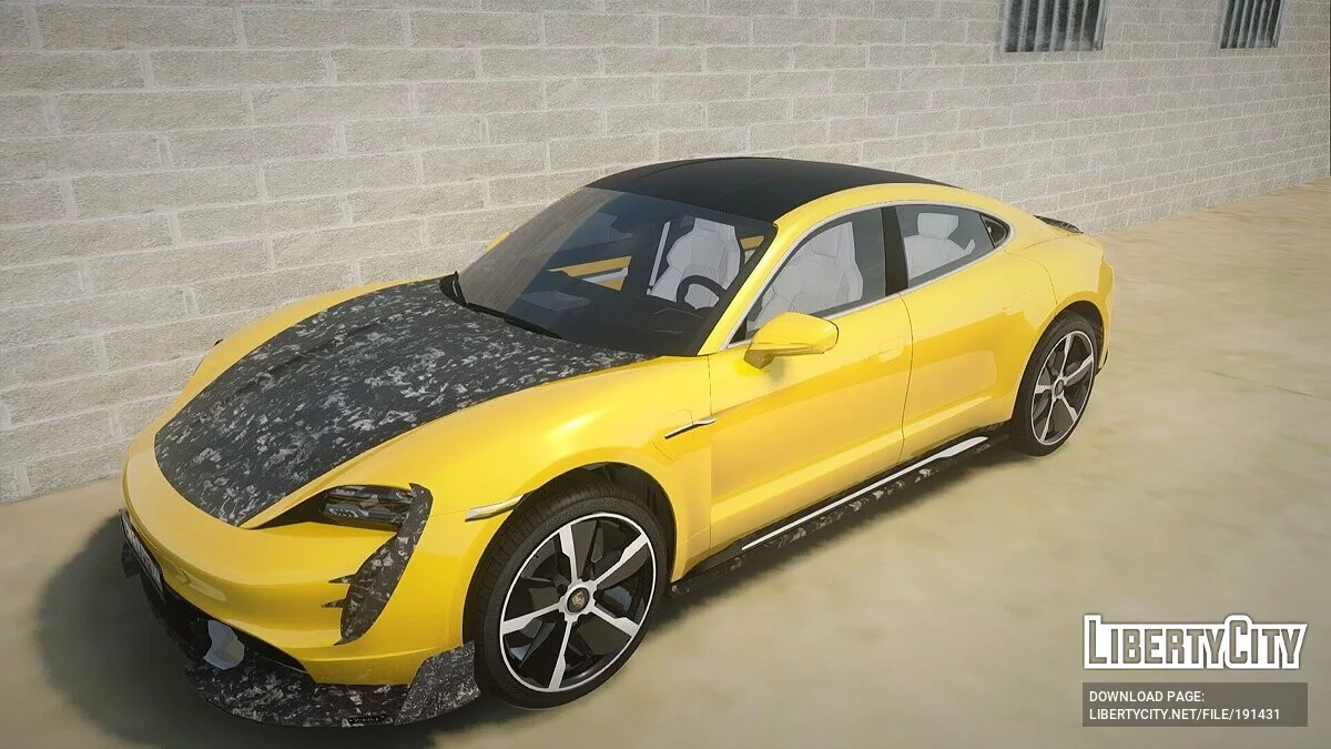 Porsche Taycan Turbo S / GTA San Andreas