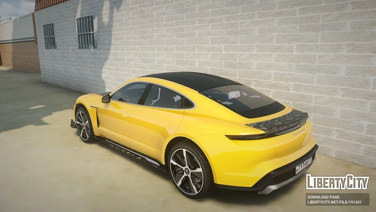 Porsche Taycan Turbo S / GTA San Andreas