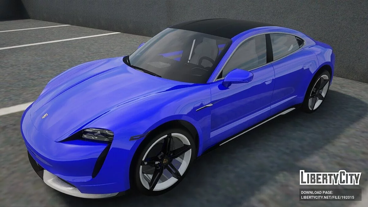 Porsche Taycan Turbo S / GTA San Andreas