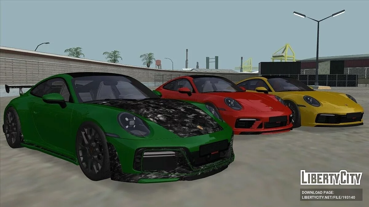 Porsche 911 Carrera 2022 + CCD / GTA San Andreas