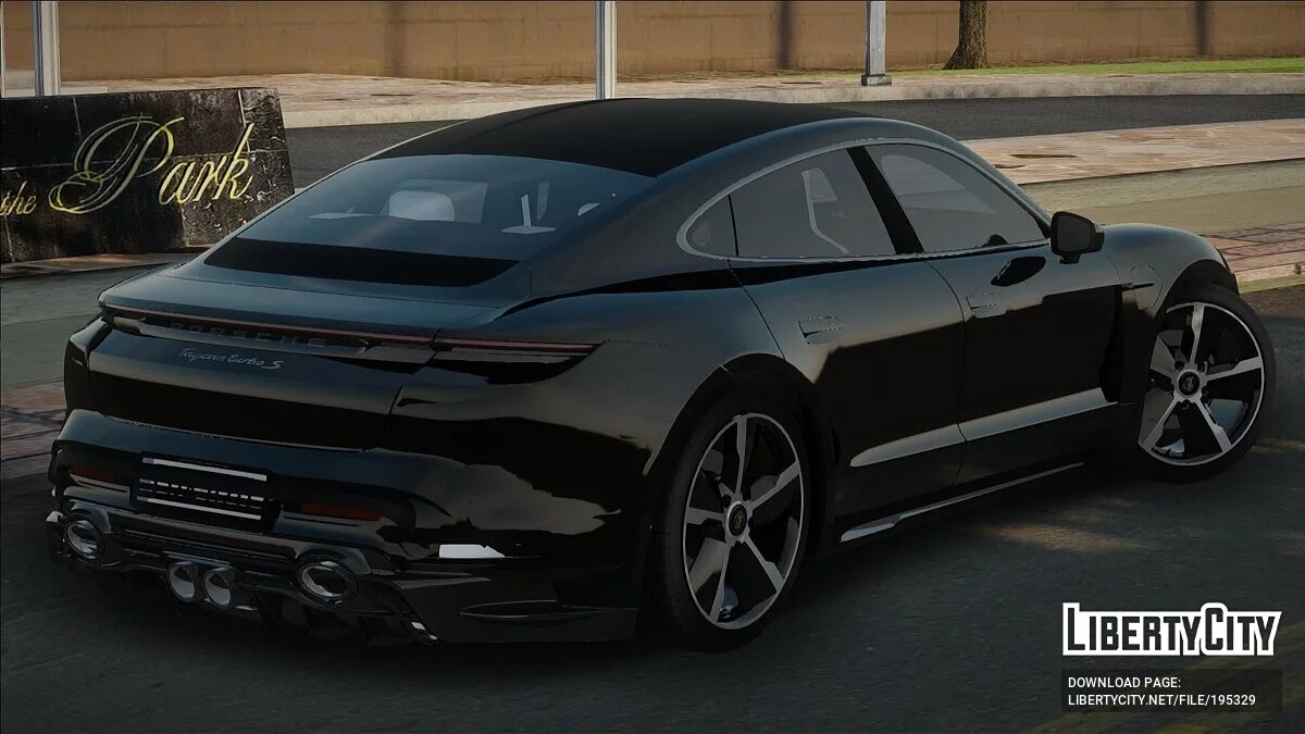 Porsche Taycan Turbo S 2021 Евробляха / GTA San Andreas