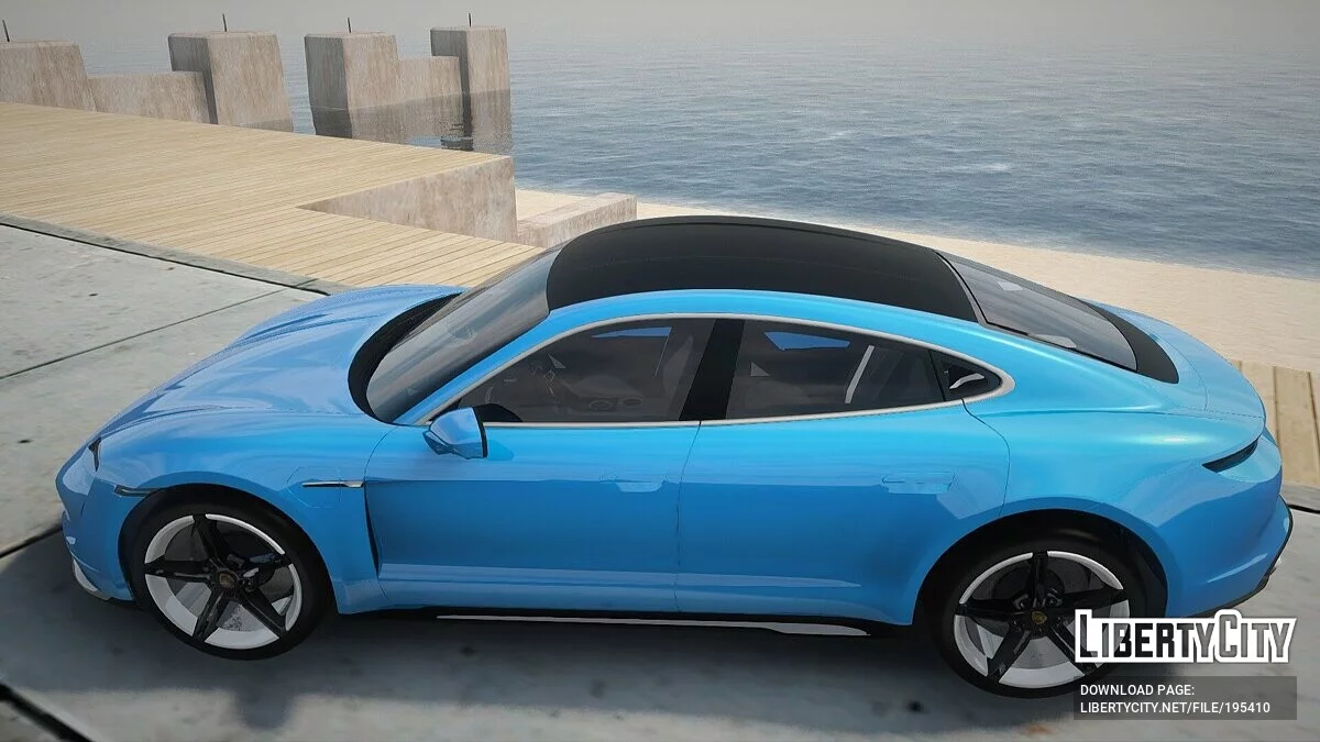 Porsche Taycan Turbo S / GTA San Andreas