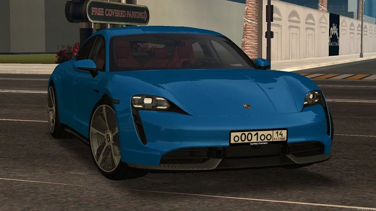 Porsche Taycan + CCD / GTA San Andreas