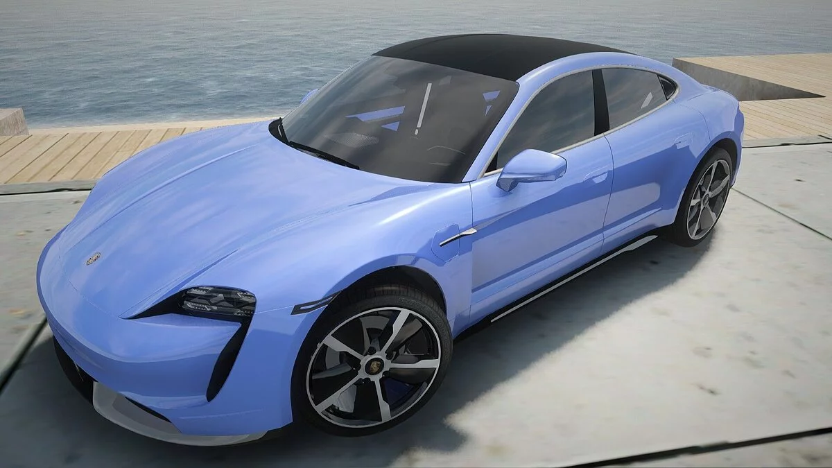 Porsche Taycan Turbo S / GTA San Andreas