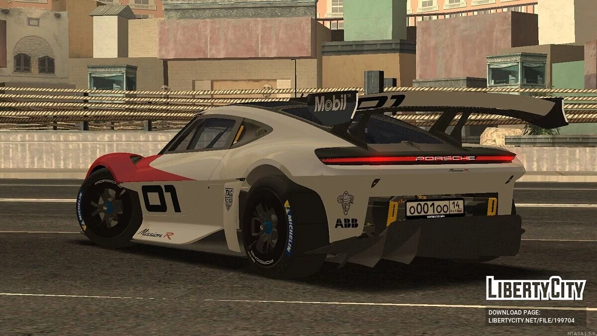 Porsche Mission R + CCD / GTA San Andreas