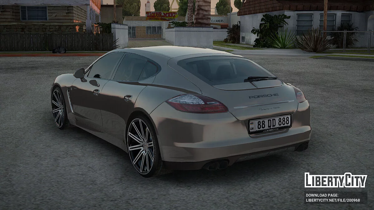 Porsche Panamera Turbo Armenian / GTA San Andreas