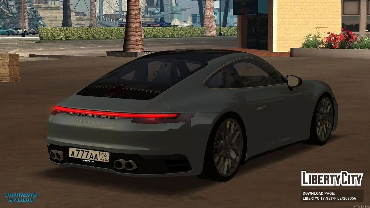 Porsche 911 Carrera 4S + CCD / GTA San Andreas