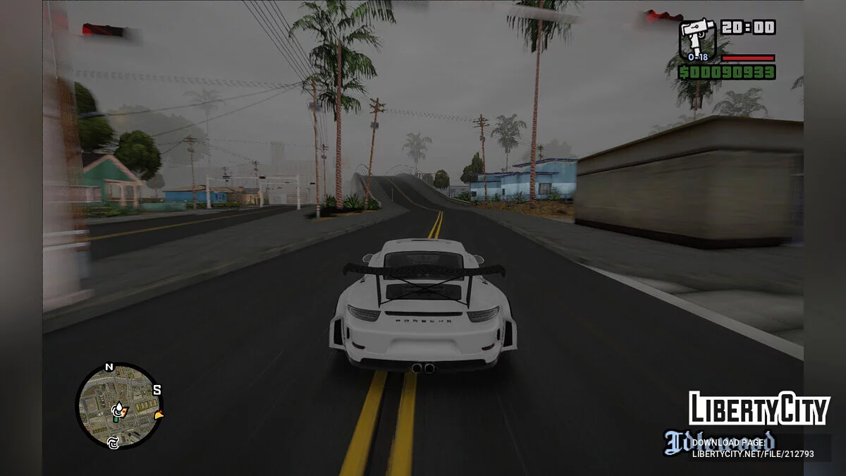 Porsche 911R 2016 GT Version / GTA San Andreas