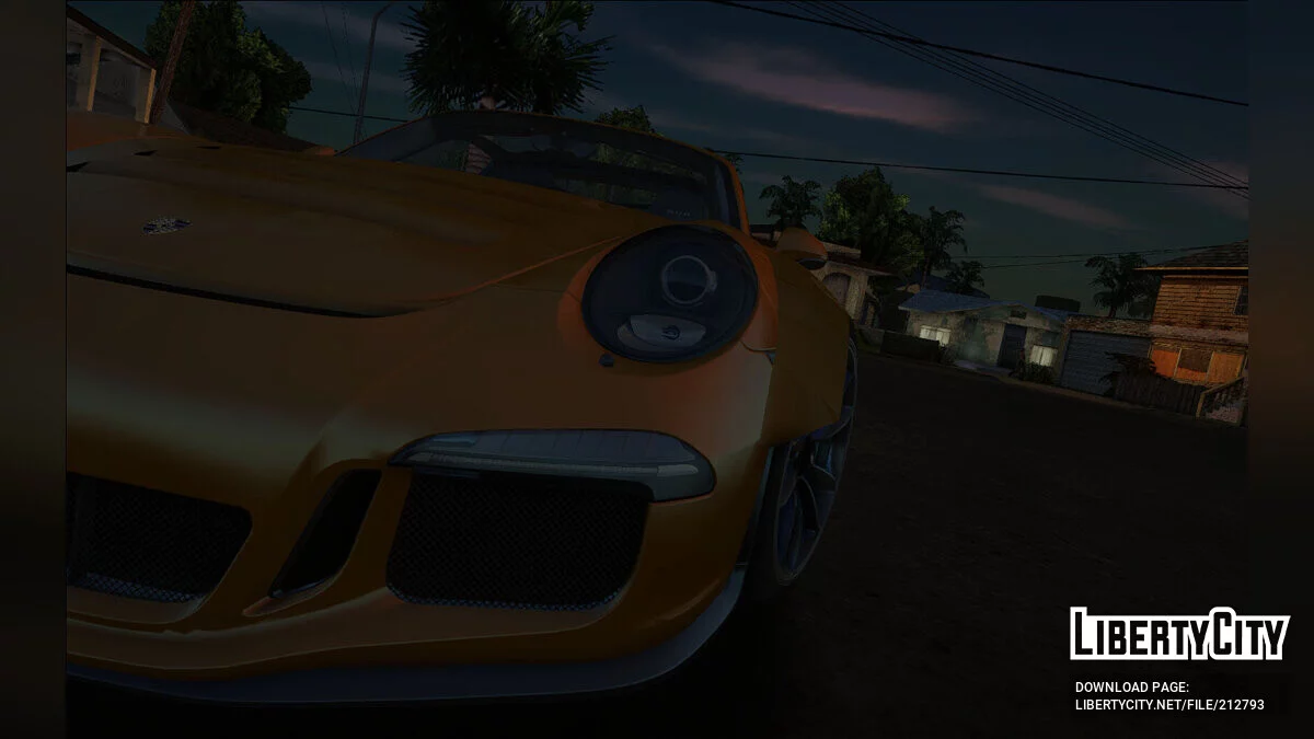 Porsche 911R 2016 GT Version / GTA San Andreas