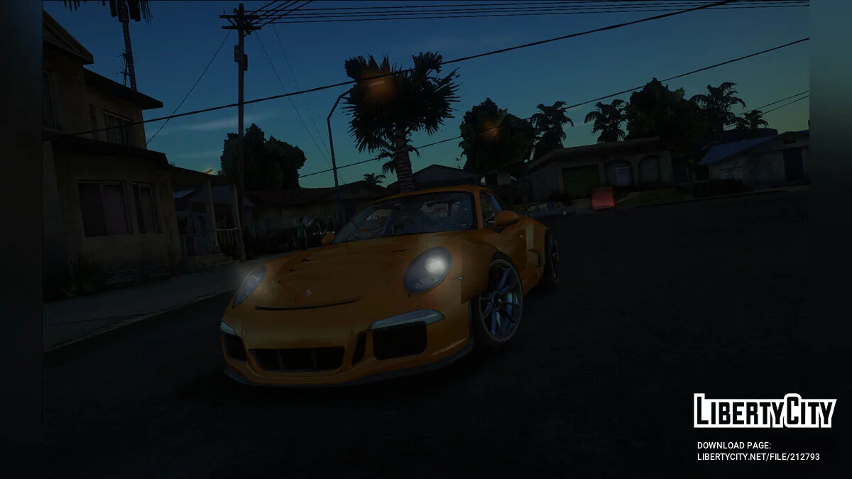 Porsche 911R 2016 GT Version / GTA San Andreas