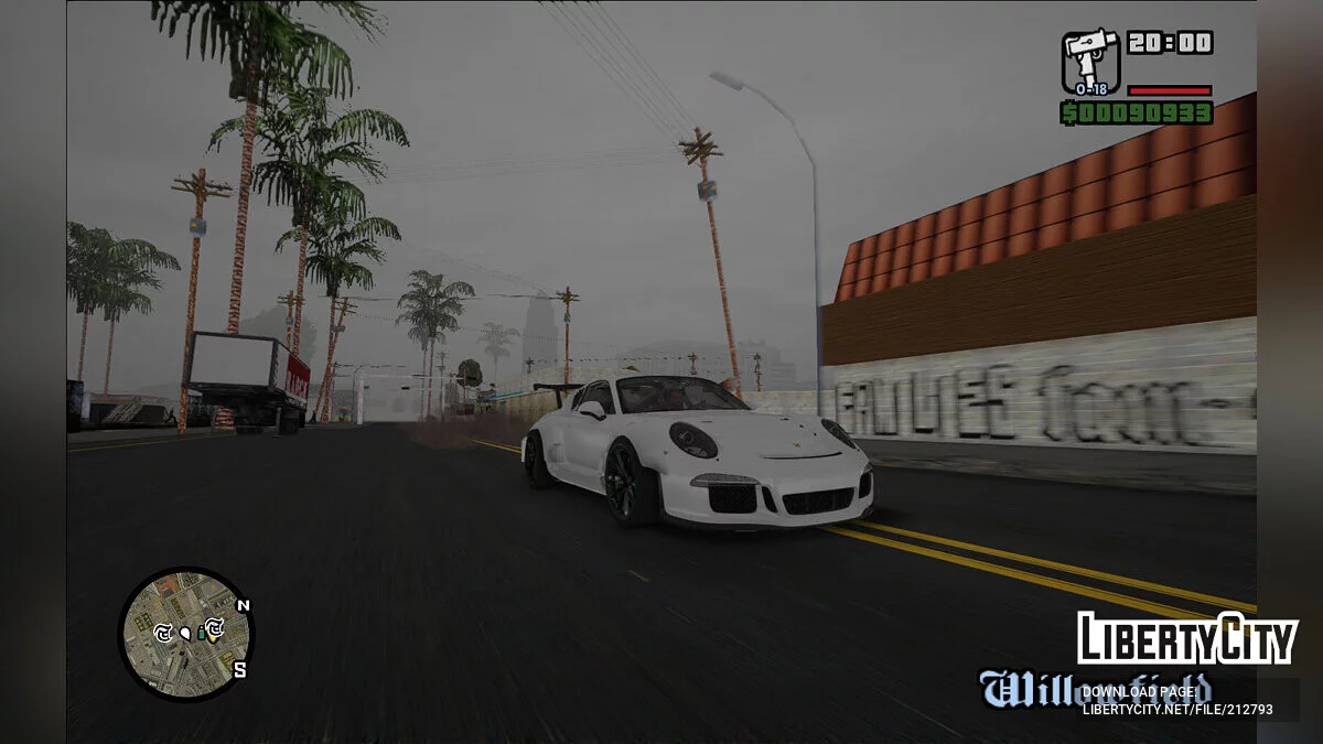 Porsche 911R 2016 GT Version / GTA San Andreas