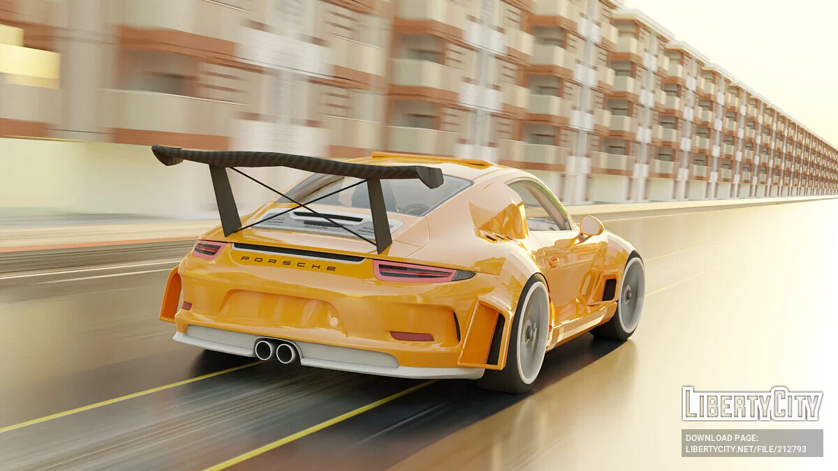 Porsche 911R 2016 GT Version / GTA San Andreas