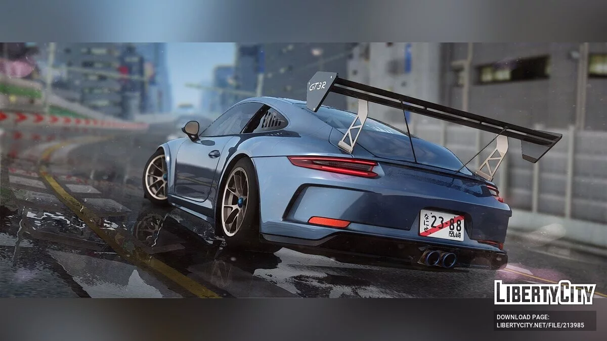 Porsche 911 GT3R / GTA San Andreas