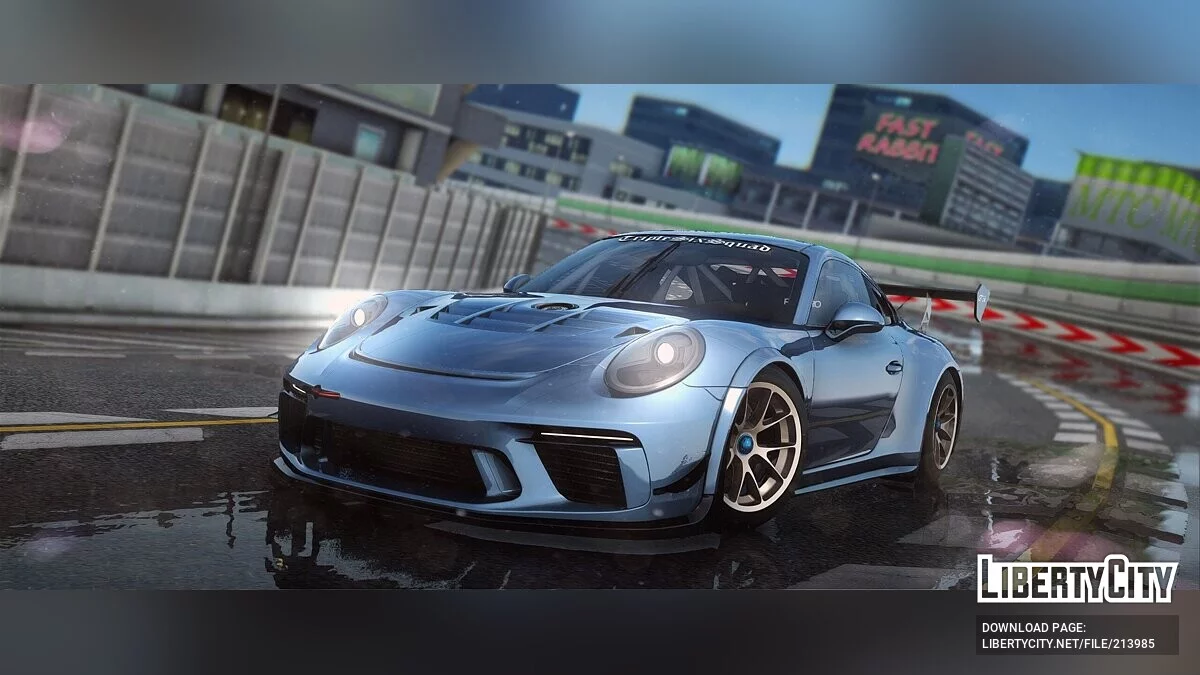 Porsche 911 GT3R / GTA San Andreas