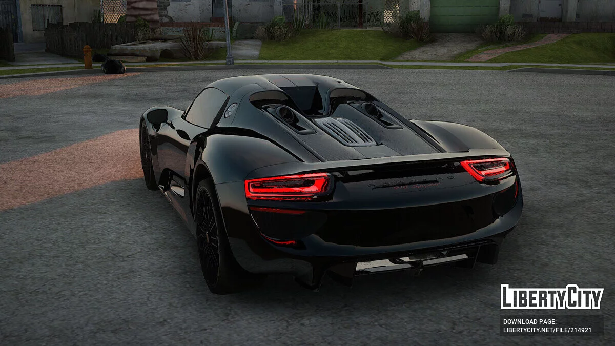 Porsche 918 Spyder / GTA San Andreas