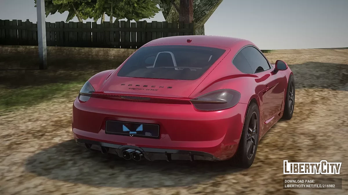 Porsche Cayman GTS 2015 / GTA San Andreas