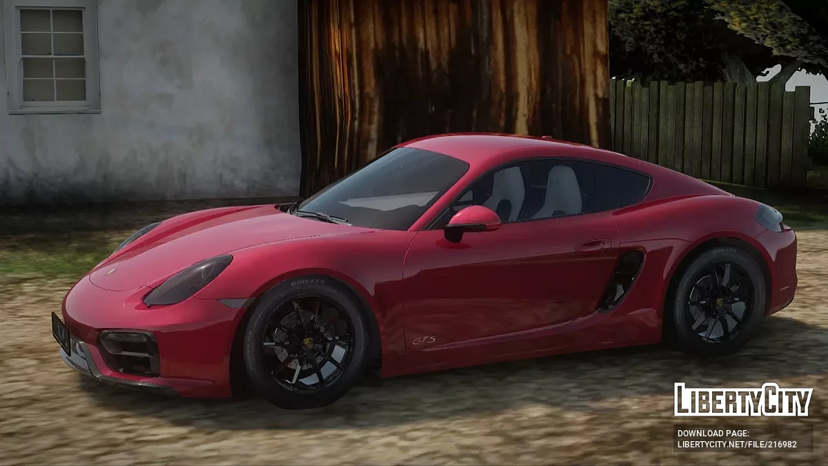 Porsche Cayman GTS 2015 / GTA San Andreas