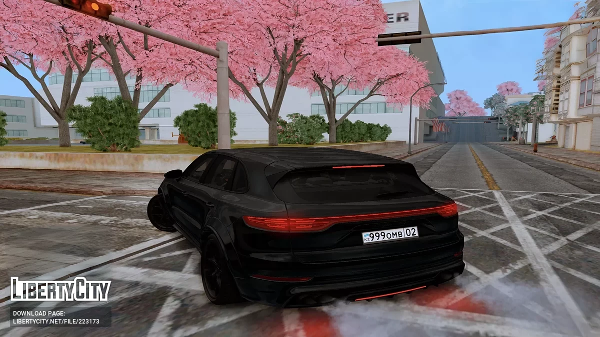 Wald Black Bison - Porsche Cayenne Turbo / GTA San Andreas