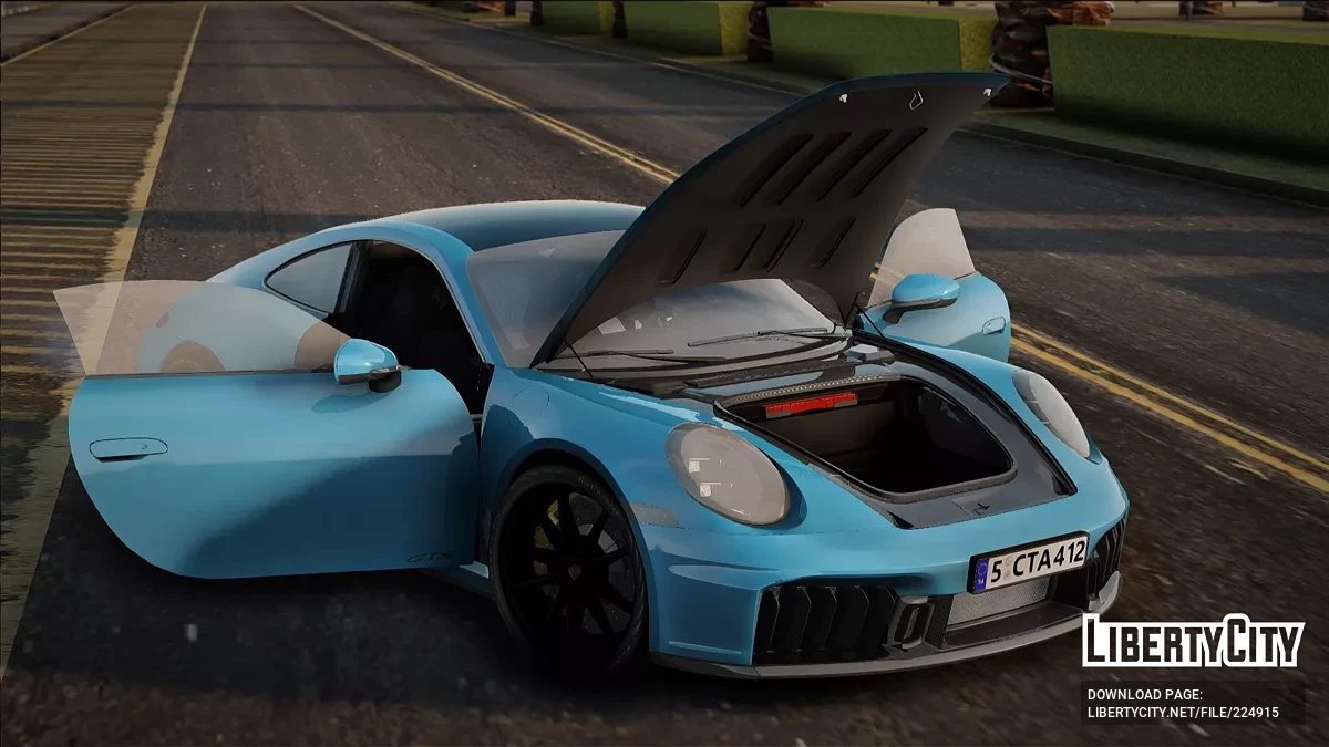 2025 Porsche 911 Carrera GTS / GTA San Andreas
