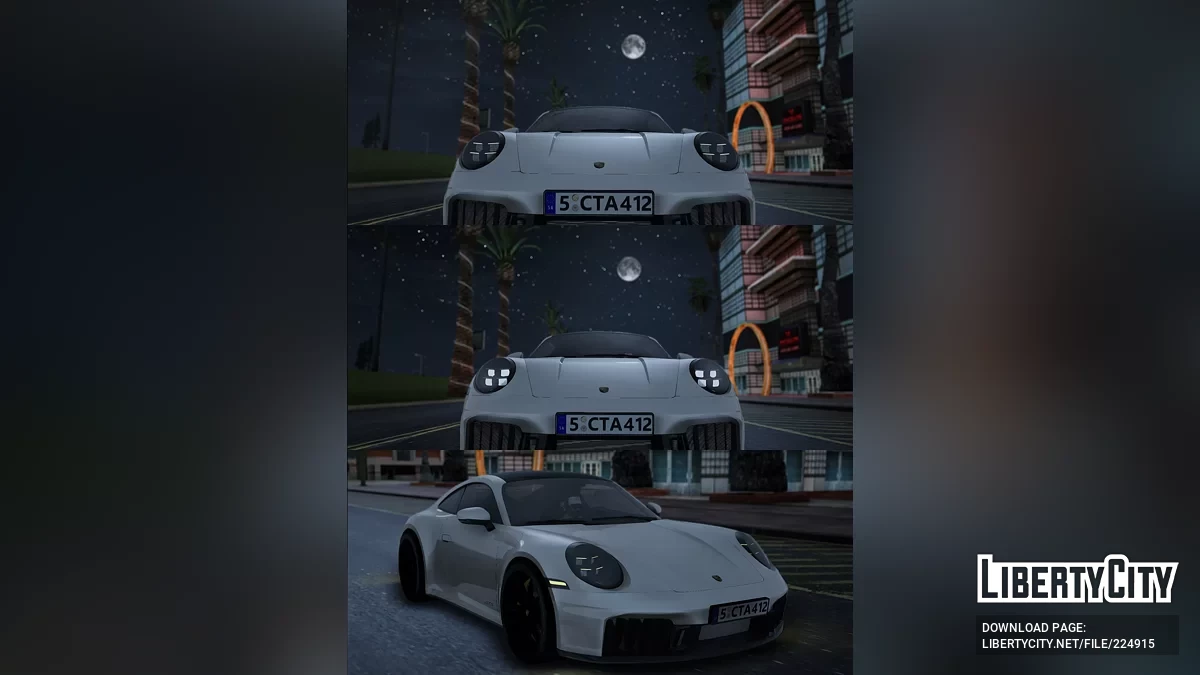 2025 Porsche 911 Carrera GTS / GTA San Andreas