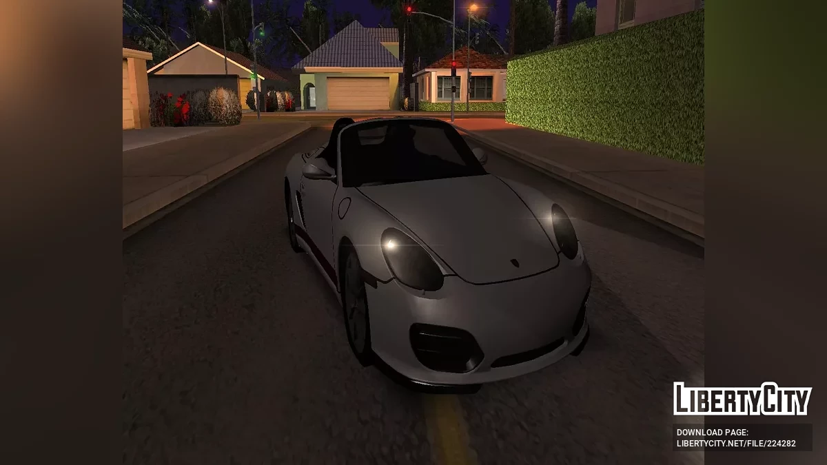 Porsche Boxster Spyder (987) / GTA San Andreas