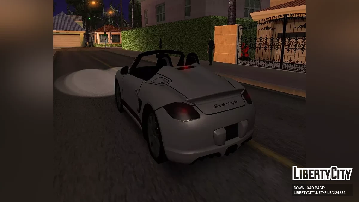 Porsche Boxster Spyder (987) / GTA San Andreas