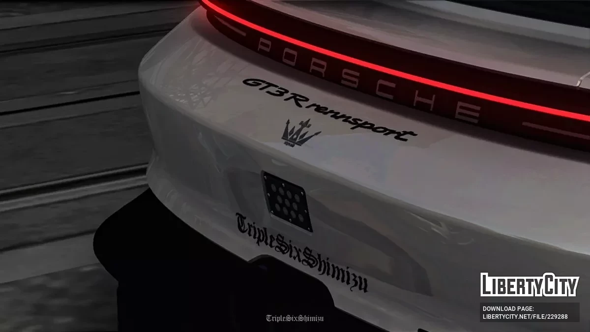 Porsche 911 GT3 R Rennsport / GTA San Andreas